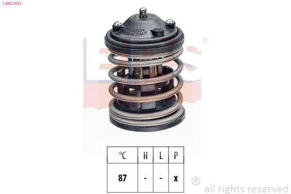 Thermostat, coolant EPS 1.880.762S