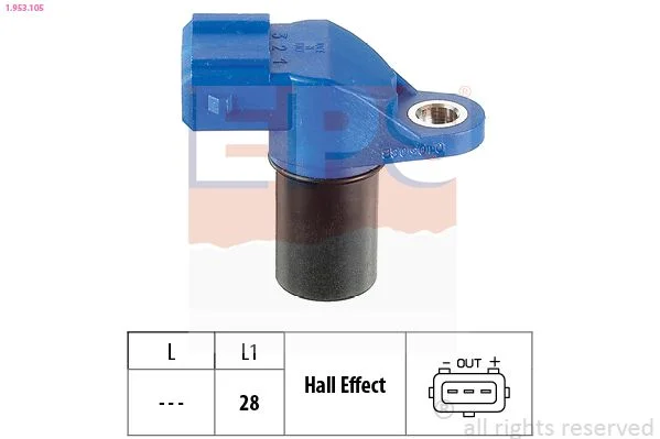 Sensor, RPM EPS 1.953.105
