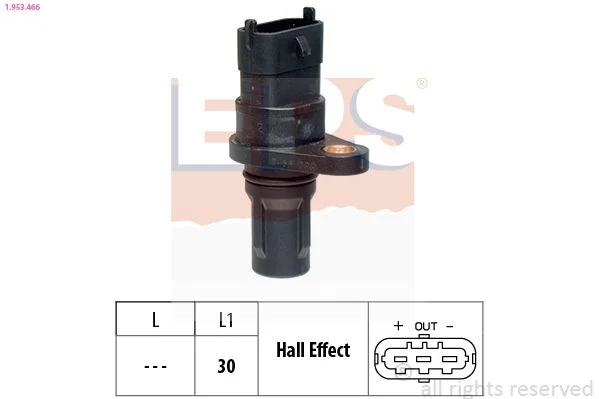Sensor, posição do comando de válvulas EPS 1.953.466