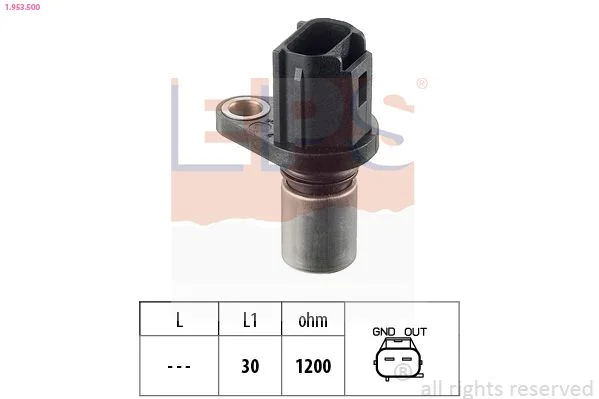 Sensor, pulso do veio de excêntricos EPS 1.953.500