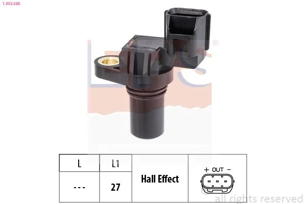 Sensor, pulso do veio de excêntricos EPS 1.953.585