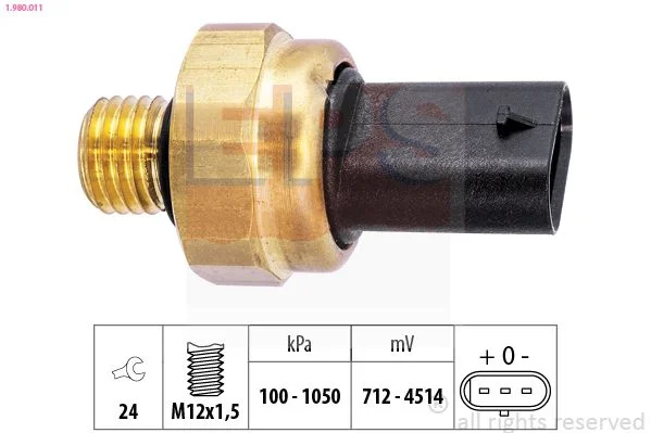 Sensor, pressão de óleo EPS 1.980.011