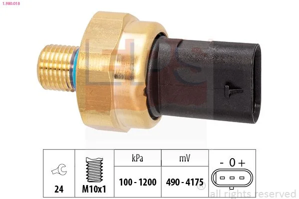 Sensor, pressão de óleo EPS 1.980.018
