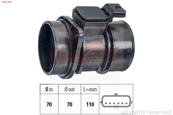 Sensor de Fluxo de Massa de Ar EPS 1.991.364