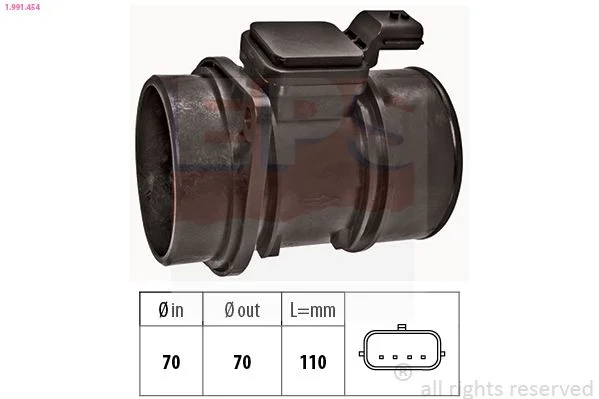 Sensor de Fluxo de Massa de Ar EPS 1.991.454