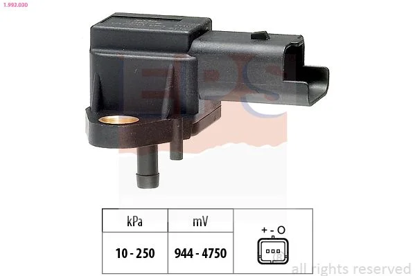 Sensor de Pressão de Ar, adaptação à altitude EPS 1.993.030