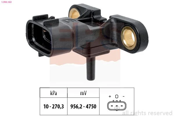 Sensor de Pressão de Ar, adaptação à altitude EPS 1.993.163