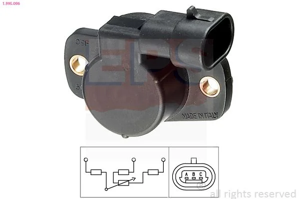 Sensor, throttle position EPS 1.995.096