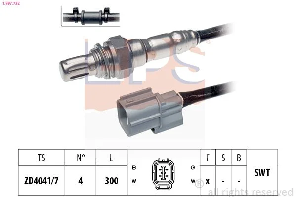 Oxygen Sensor EPS 1.997.732