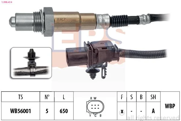 Oxygen Sensor EPS 1.998.414