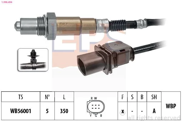 Oxygen Sensor EPS 1.998.494