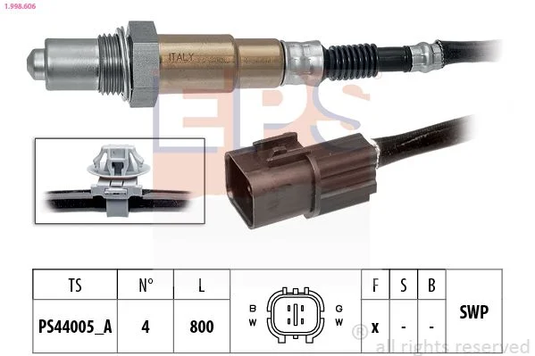 Sensor Lambda EPS 1.998.606