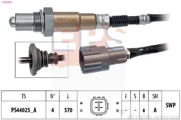 Sensor Lambda EPS 1.998.607