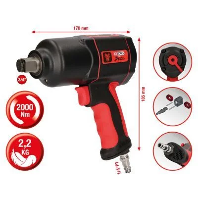 Chave de Impacto (ar comprimido) KS TOOLS 515.3400