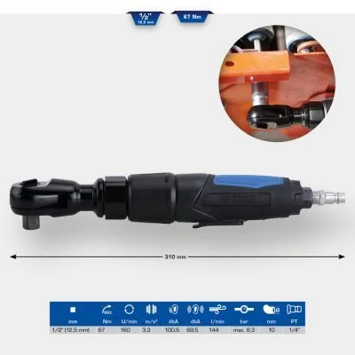 Chave de Fenda com Catraca (ar comprimido) KS TOOLS BT160600