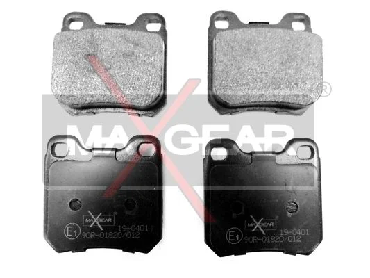 Conjunto de pastilhas de travão de disco MAXGEAR 19-0401