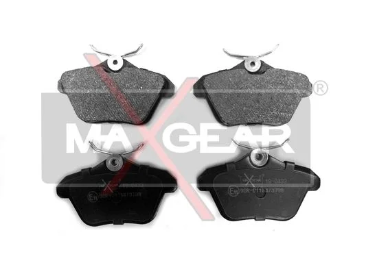 Conjunto de pastilhas de travão de disco MAXGEAR 19-0433