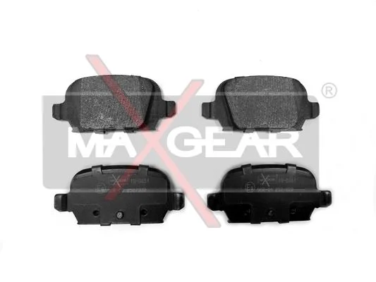 Conjunto de pastilhas de travão de disco MAXGEAR 19-0451