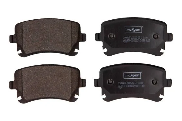 Conjunto de pastilhas de travão de disco MAXGEAR 19-0497