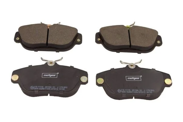 Conjunto de pastilhas de travão de disco MAXGEAR 19-1115