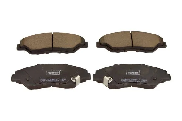 Conjunto de pastilhas de travão de disco MAXGEAR 19-1141