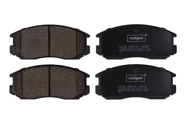 Conjunto de pastilhas de travão de disco MAXGEAR 19-1143