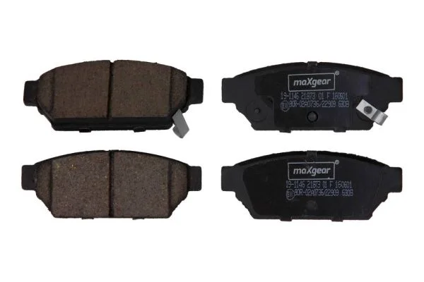 Conjunto de pastilhas de travão de disco MAXGEAR 19-1146