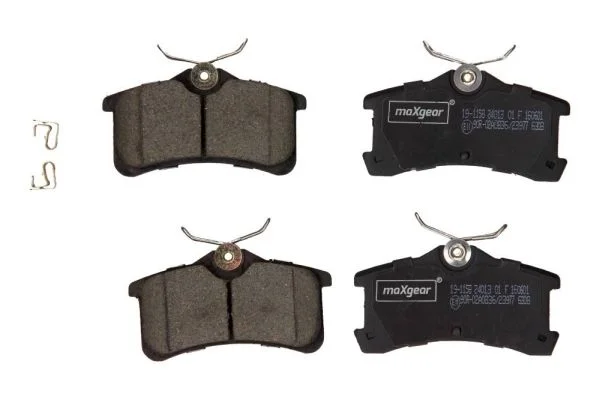 Conjunto de pastilhas de travão de disco MAXGEAR 19-1158