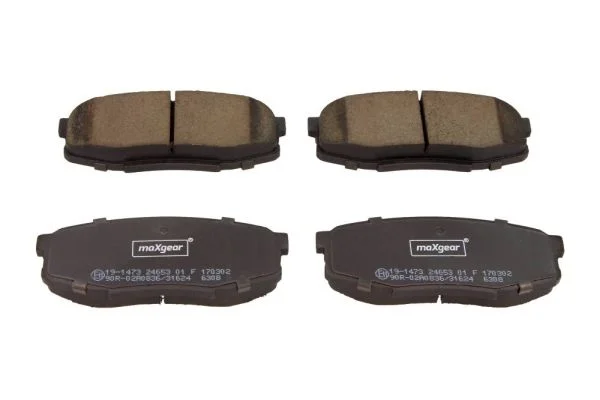 Conjunto de pastilhas de travão de disco MAXGEAR 19-1473