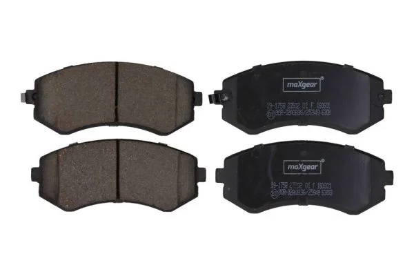 Conjunto de pastilhas de travão de disco MAXGEAR 19-1758