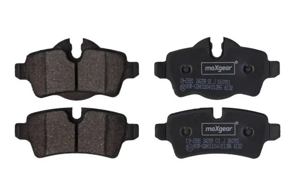 Conjunto de pastilhas de travão de disco MAXGEAR 19-2891