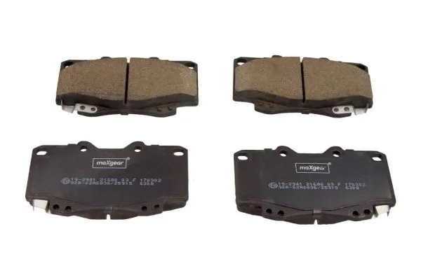Conjunto de pastilhas de travão de disco MAXGEAR 19-2941