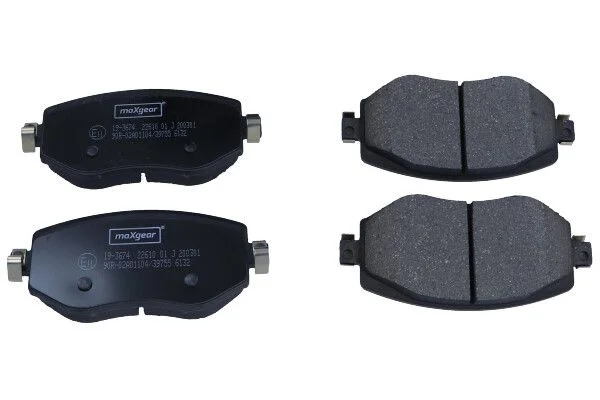 Conjunto de pastilhas de travão de disco MAXGEAR 19-3674
