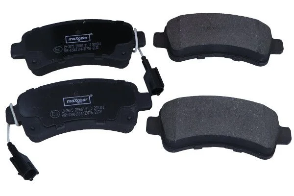 Conjunto de pastilhas de travão de disco MAXGEAR 19-3675