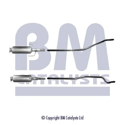 Filtro de partículas de fuligem, sistema de escape BM Catalysts BM11019