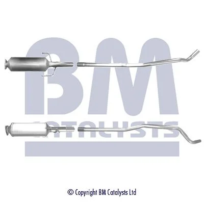 Soot/Particulate Filter, exhaust system BM Catalysts BM11020