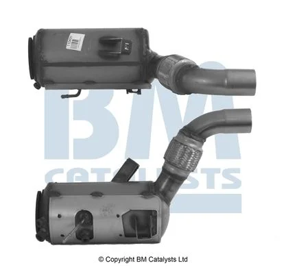 Filtro de partículas de fuligem, sistema de escape BM Catalysts BM11040H