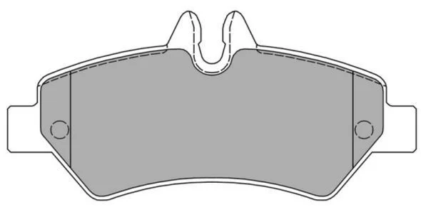 Stabdžių trinkelių rinkinys, diskinis stabdys FREMAX FBP-1521