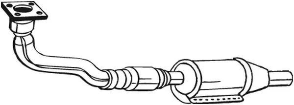 Catalytic Converter BOSAL 099-166