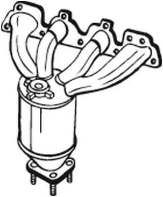 Catalytic Converter BOSAL 099-458