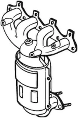 Catalytic Converter BOSAL 099-466
