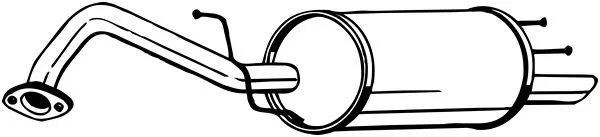 Rear Muffler BOSAL 141-009