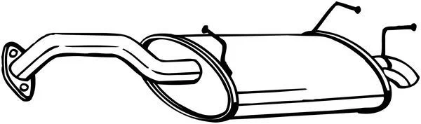 Rear Muffler BOSAL 145-183