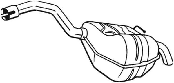 Rear Muffler BOSAL 154-449