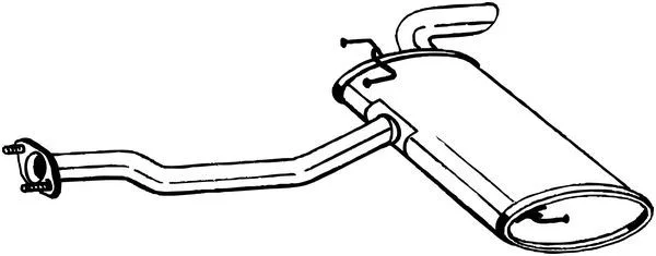 Rear Muffler BOSAL 169-073