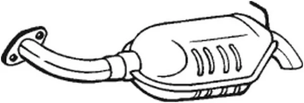 Rear Muffler BOSAL 171-019