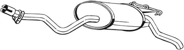 Rear Muffler BOSAL 175-345
