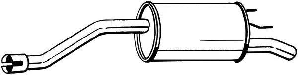 Rear Muffler BOSAL 185-497