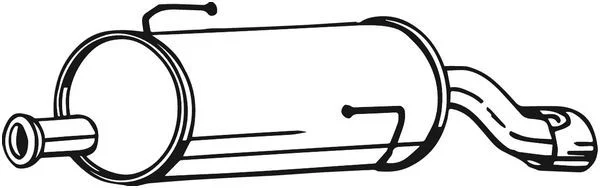 Rear Muffler BOSAL 190-017
