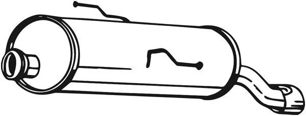 Rear Muffler BOSAL 190359